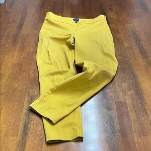J. Crew Woman’s Mustard/Yellow Winnie Pant